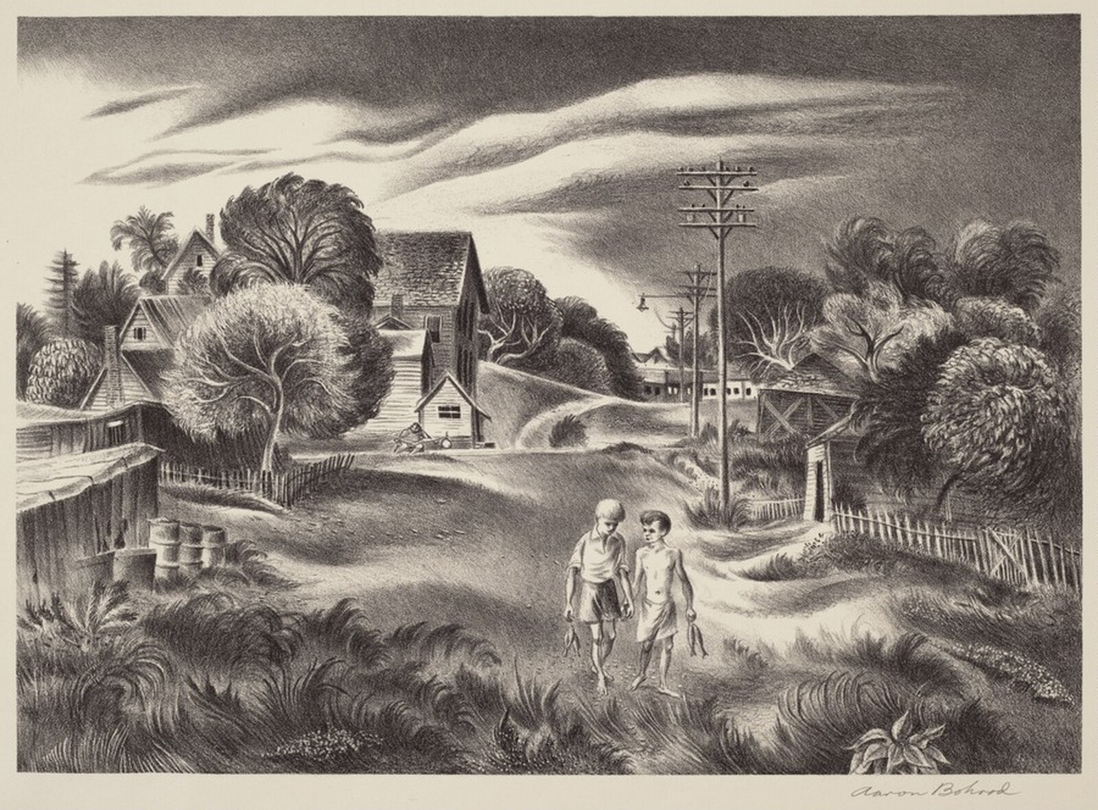 Summertime, Aaron Bohrod, 1945