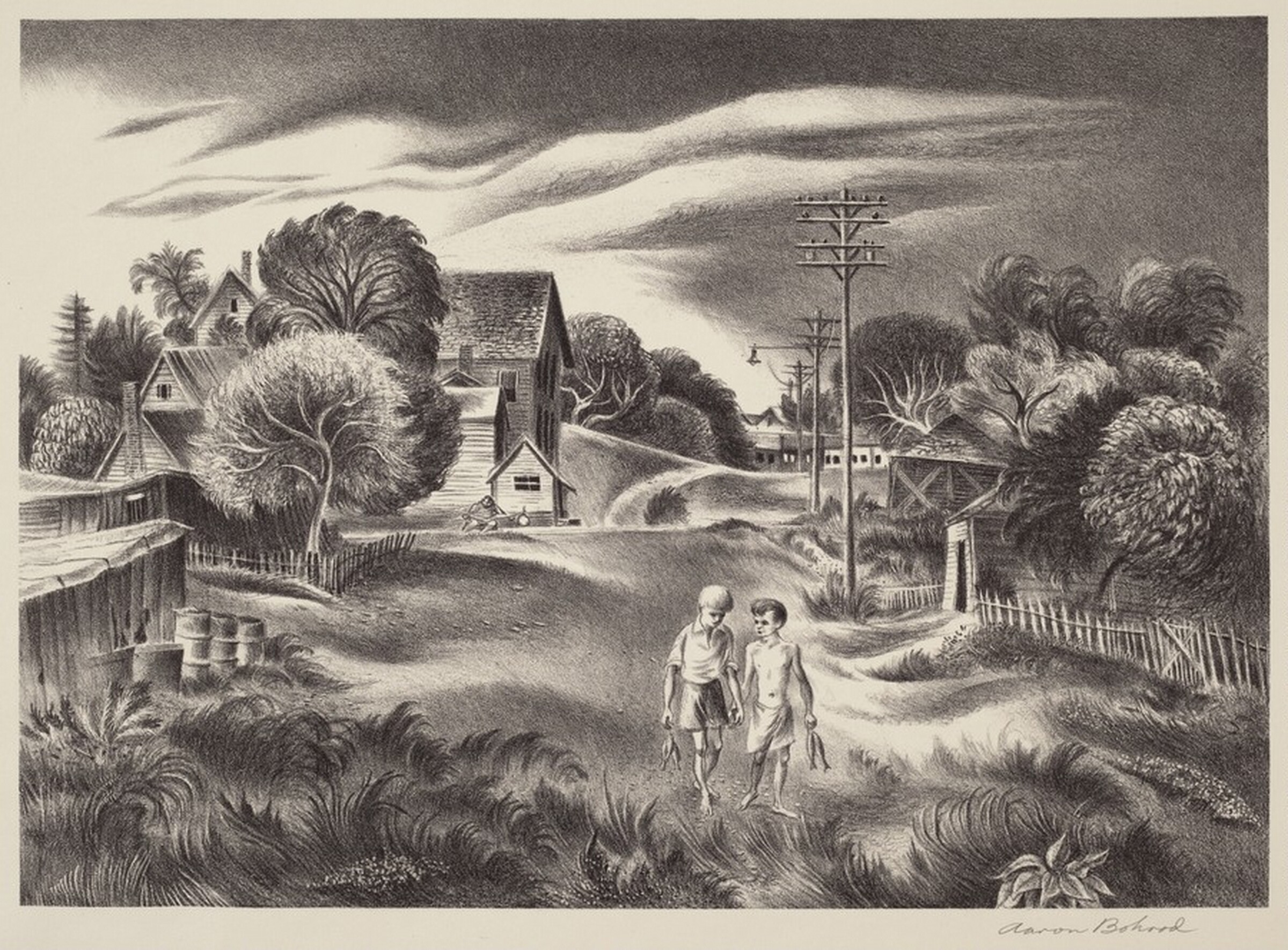 Summertime, Aaron Bohrod, 1945