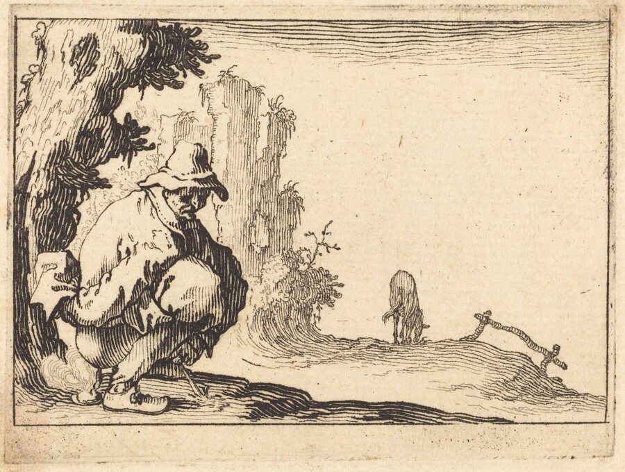 Peasant Defecating