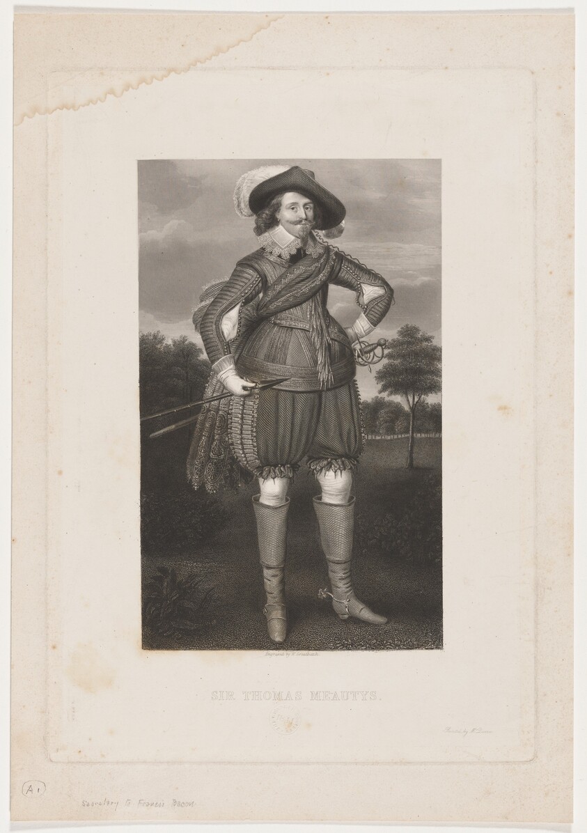 Sir Thomas Meautys, Secretary to Sir Francis Bacon