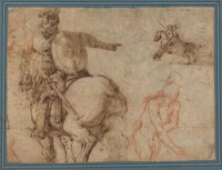 A Soldier on Horseback and Other Studies, Antonio Tempesta