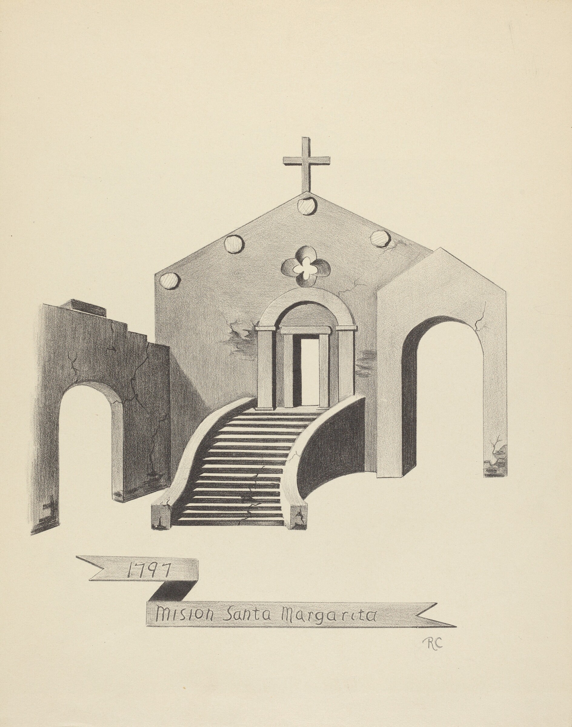 Mision Santa Margarita, James Jones, 1935/1942