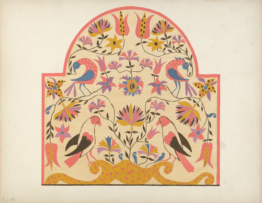 Study for Proposed Portfolio "Decorated Chests of Rural Pennsylvania"