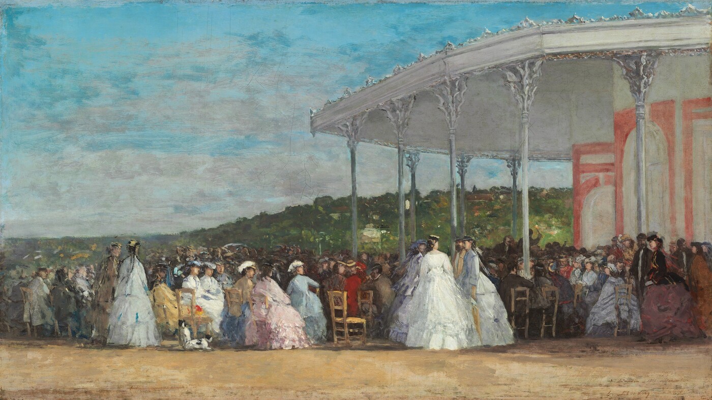 Eugène Boudin, Concert at the Casino of Deauville