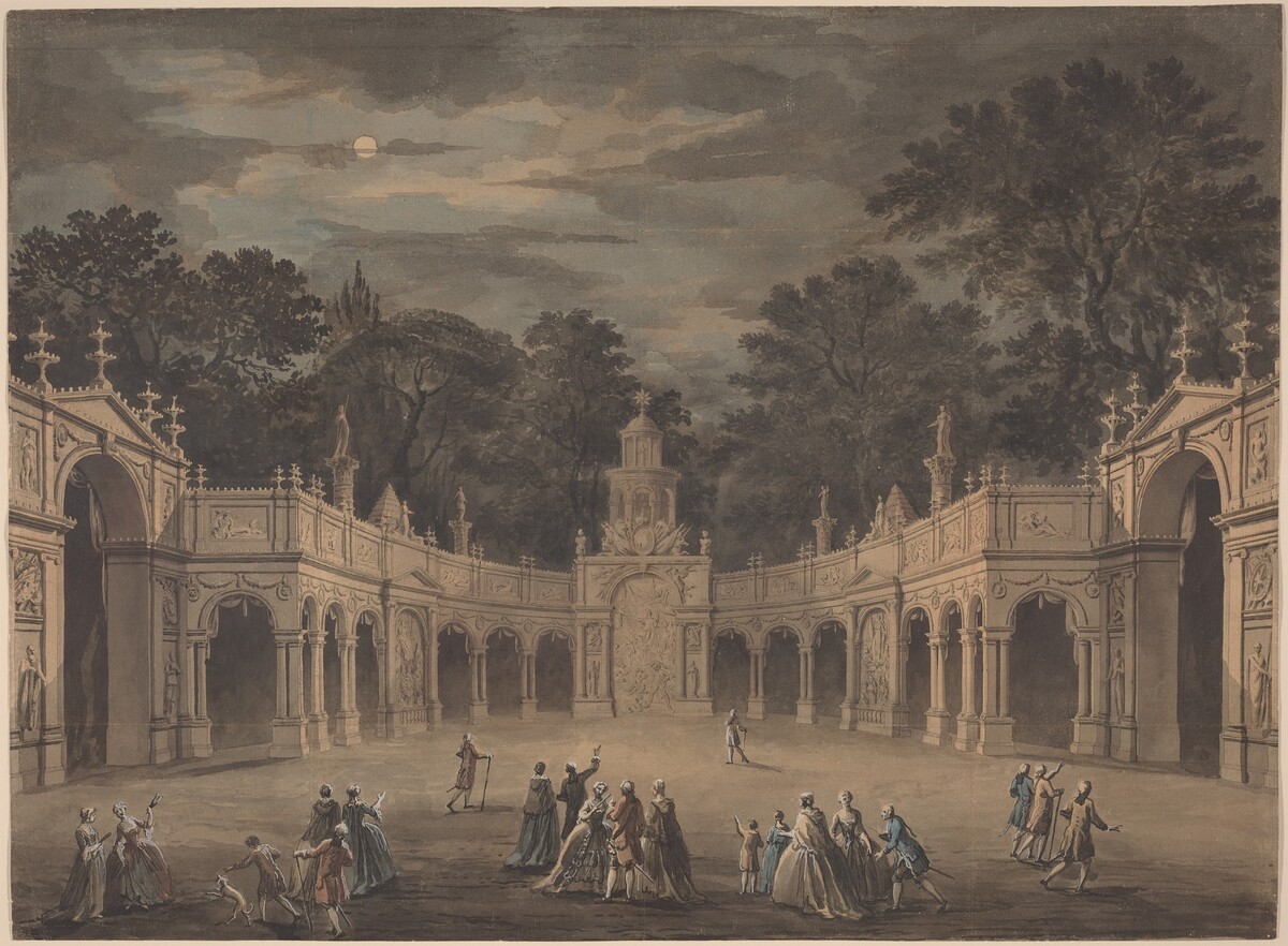 A Design for Illuminations to Celebrate the Birthday of King George III
