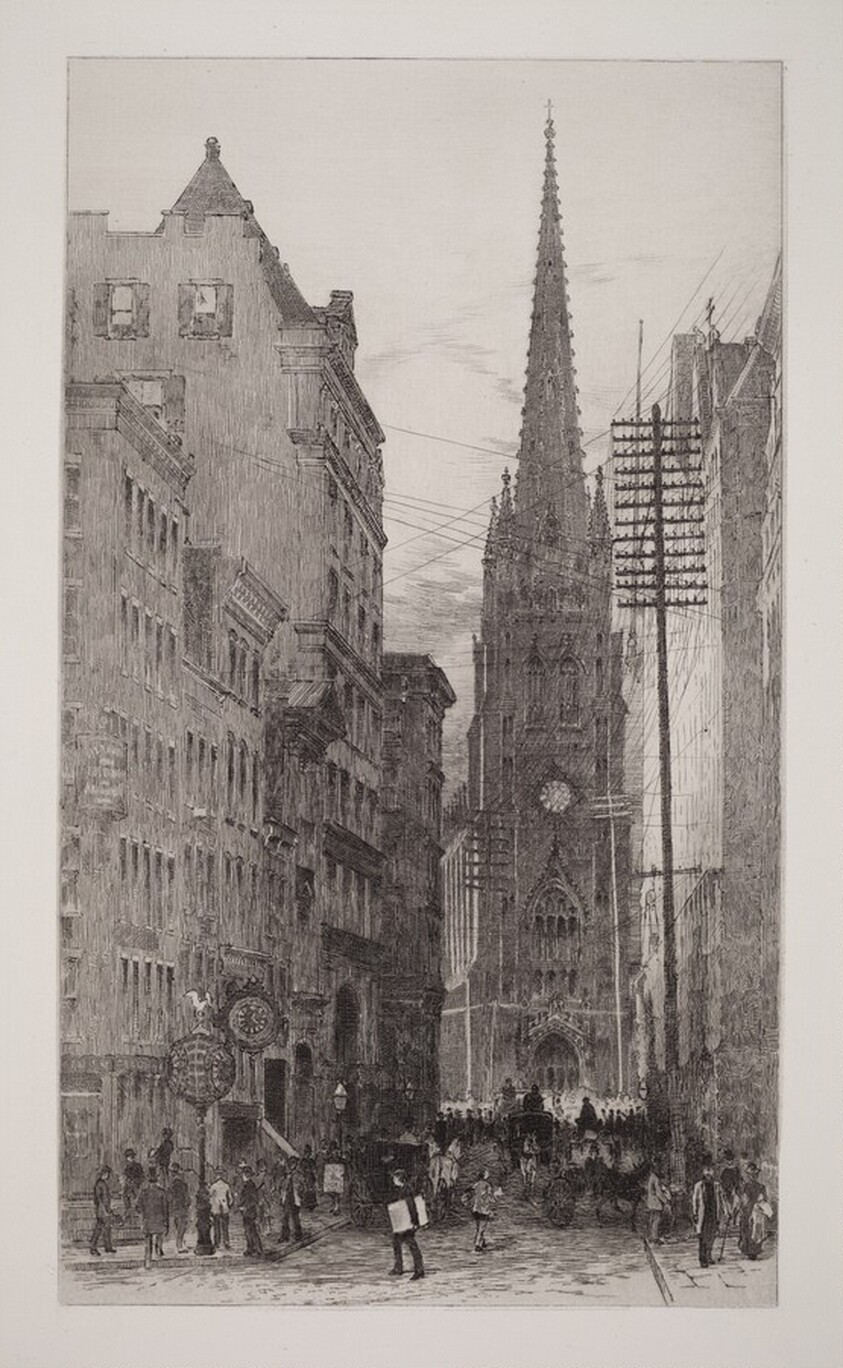 Old Trinity & Wall Street