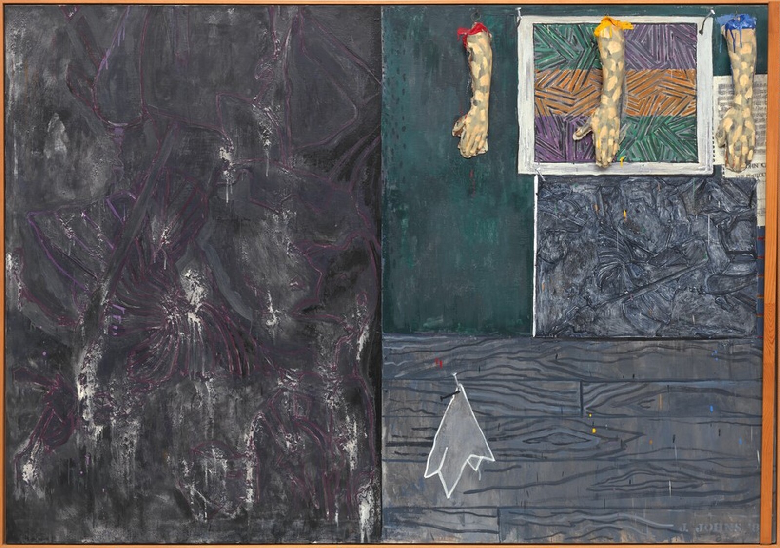 Perilous Night, Jasper Johns, 1982