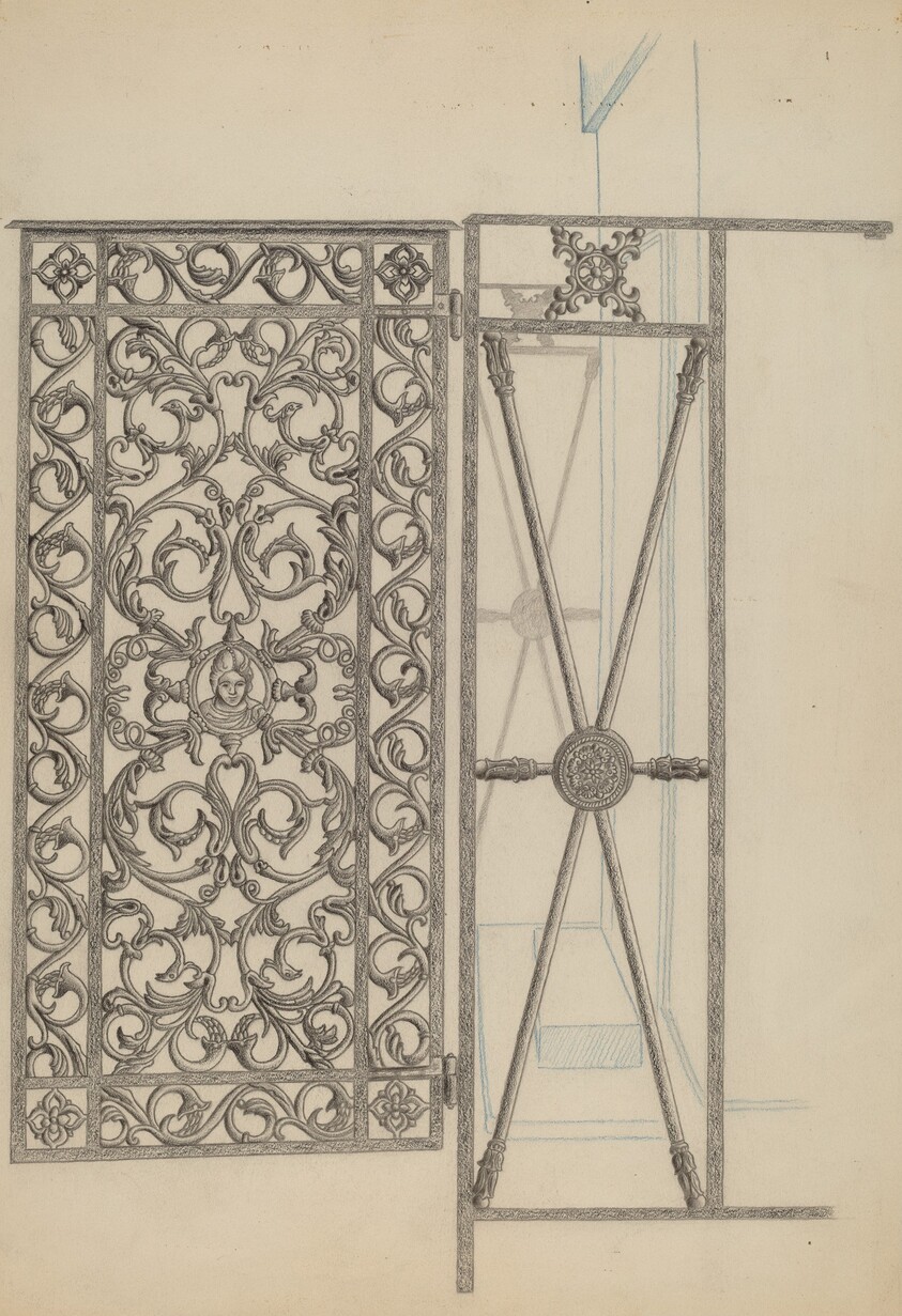 Cast Iron Gate