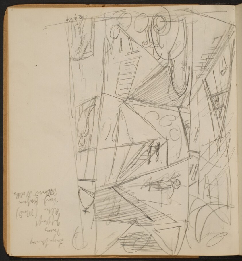 Nächtliche Stadtszene (Nocturnal City scene) [p. 8]