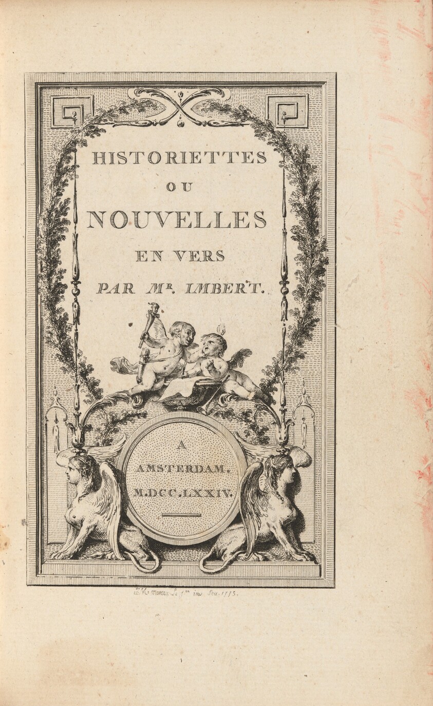 Historiettes ou nouvelles en vers