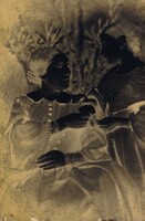 Portrait of Woman and Child, Jean-Baptiste Frénet, 1855