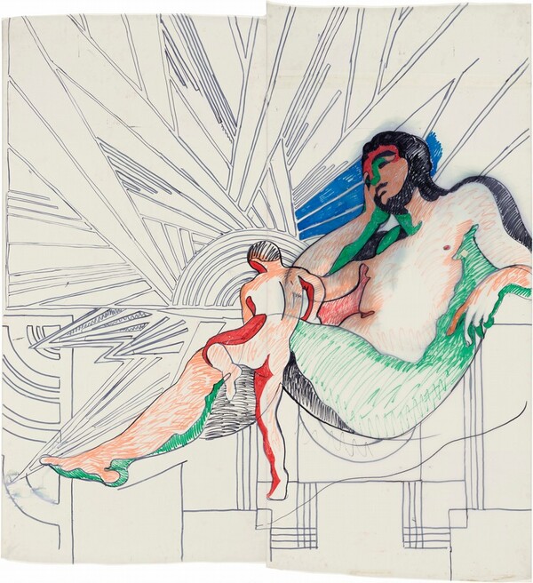 Study for "Father and Son Song"