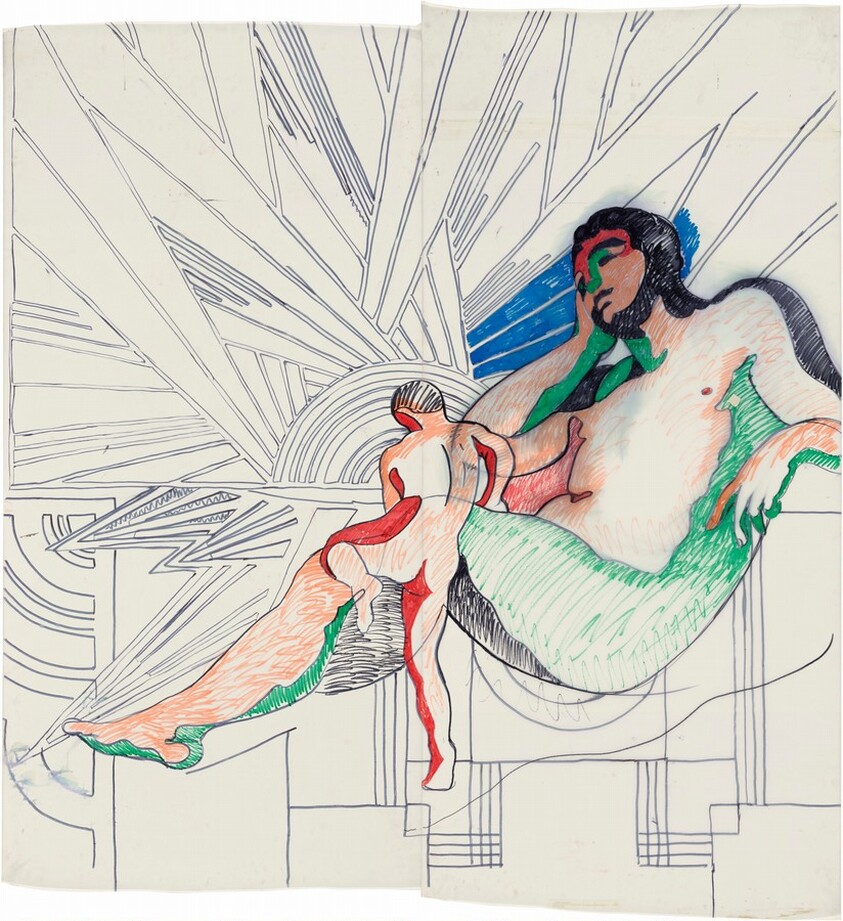 Study for "Father and Son Song"