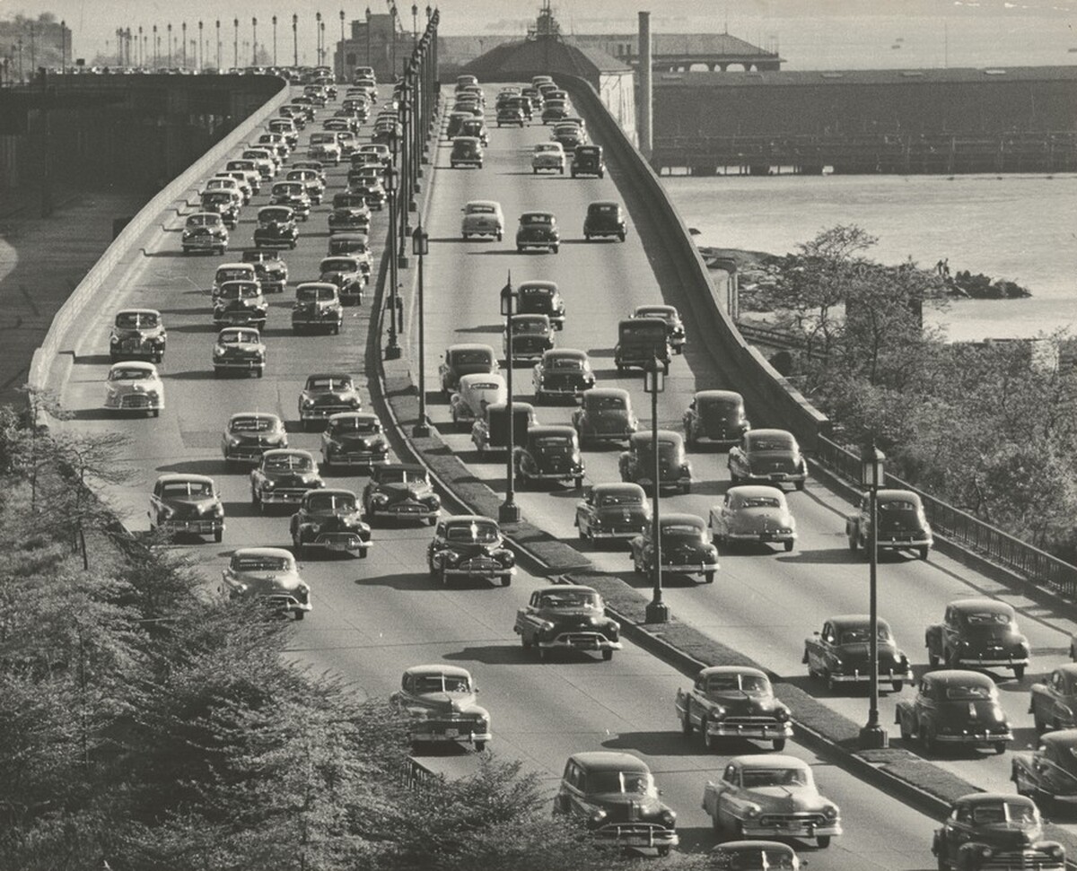 The Westside Highway, Looking South