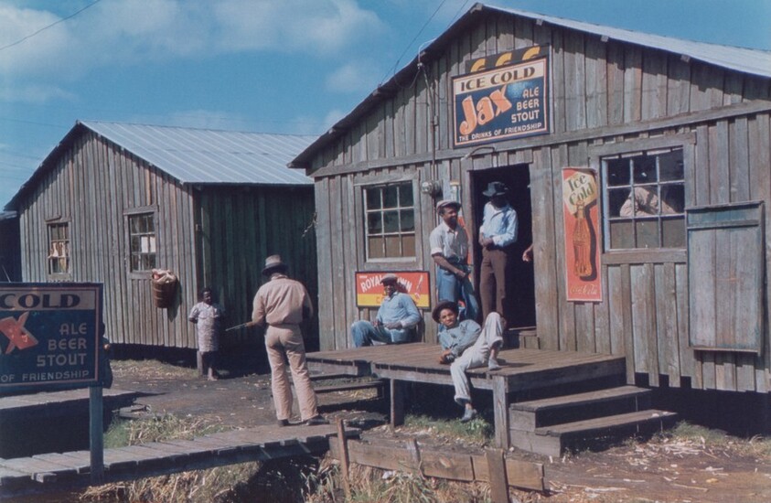 Living Quarters and Juke Joint for Migratory Workers, a Slack Season, Belle Glade, Florida