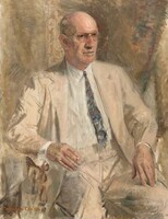 Lessing J. Rosenwald, Gardner Cox, 1955
