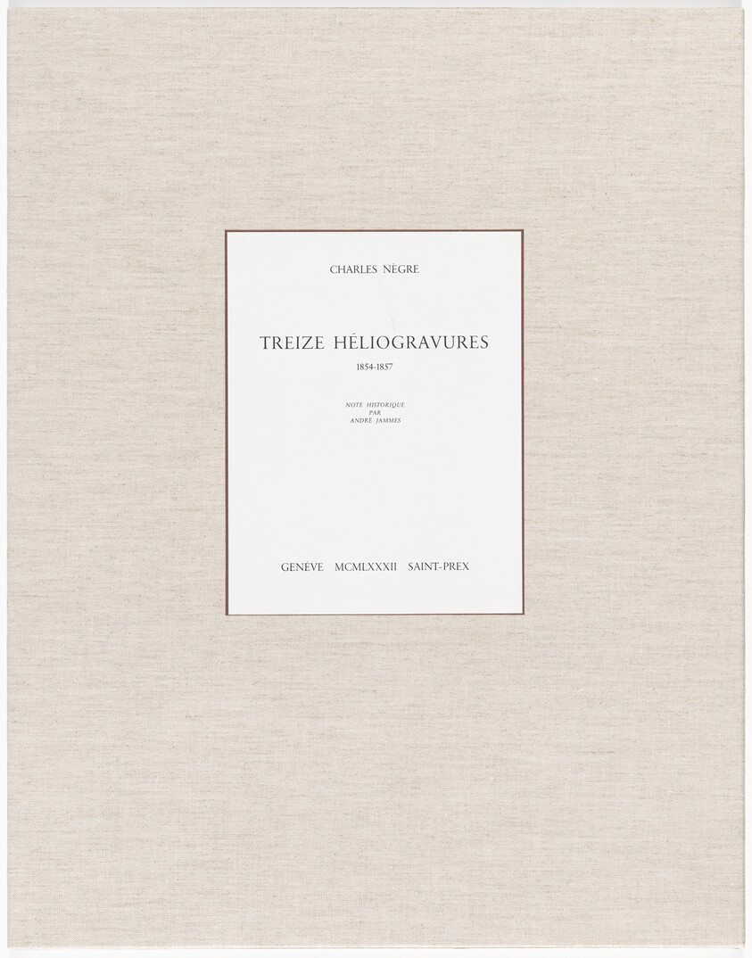 Treize Héliogravures (Thirteen Heliogravures)
