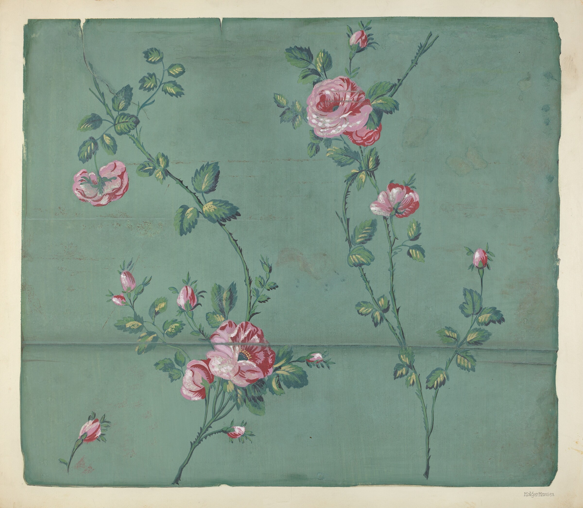 Wall Paper, Holger Hansen, c. 1939
