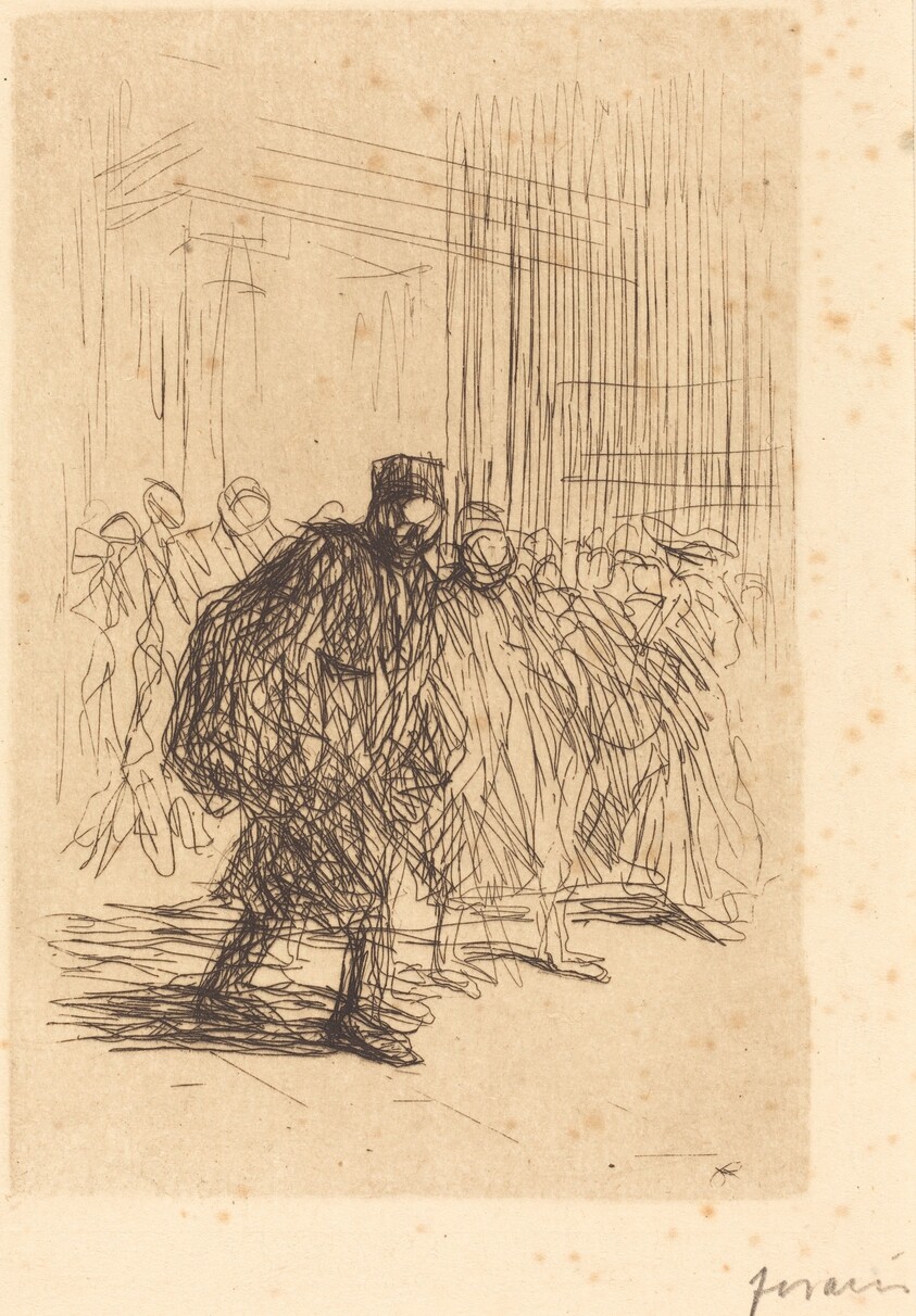 Les couloirs du Palais (The Corridors of the Palace of Justice)