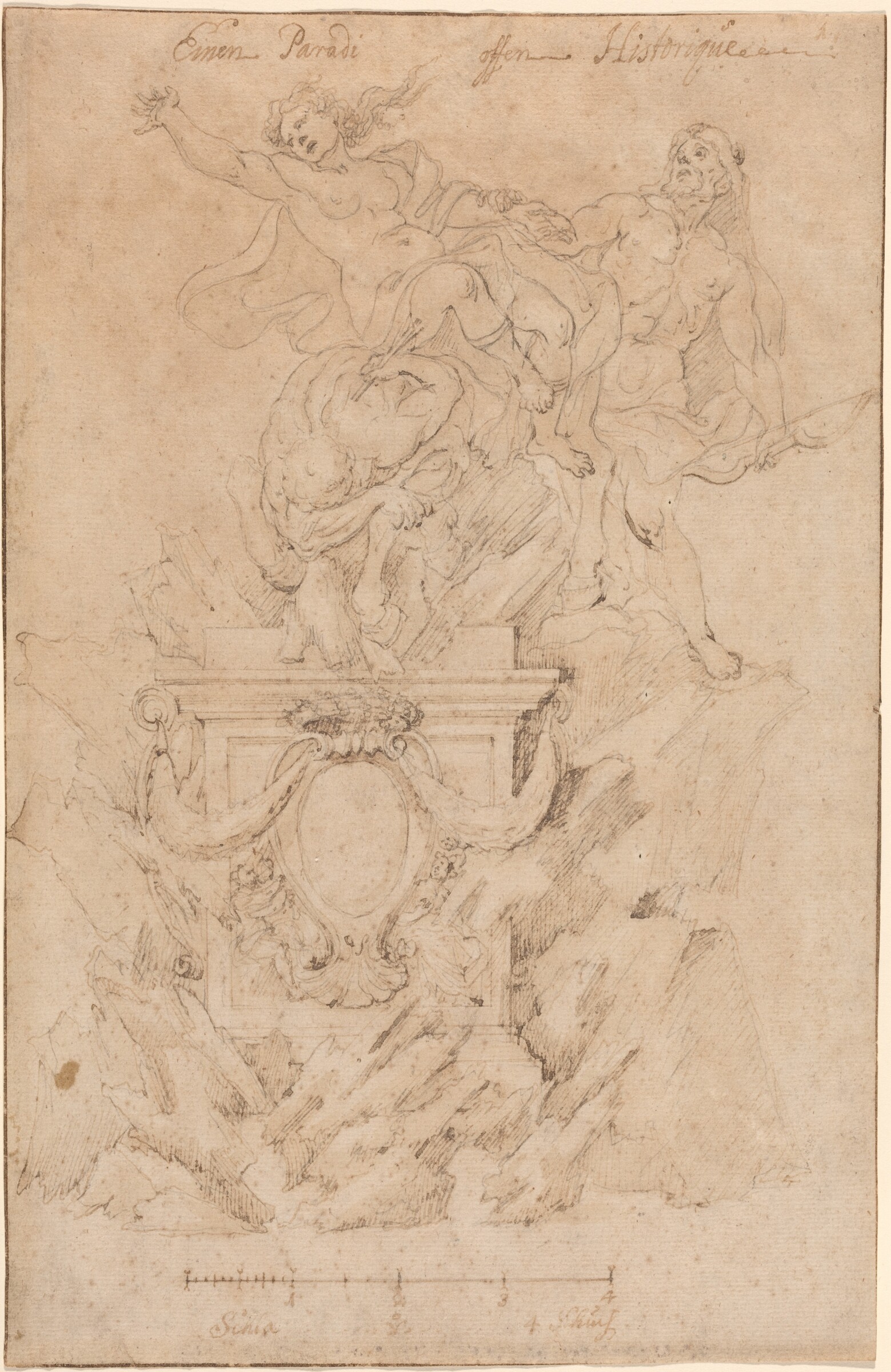 The Rescue of Deianeira, Austrian 18th Century