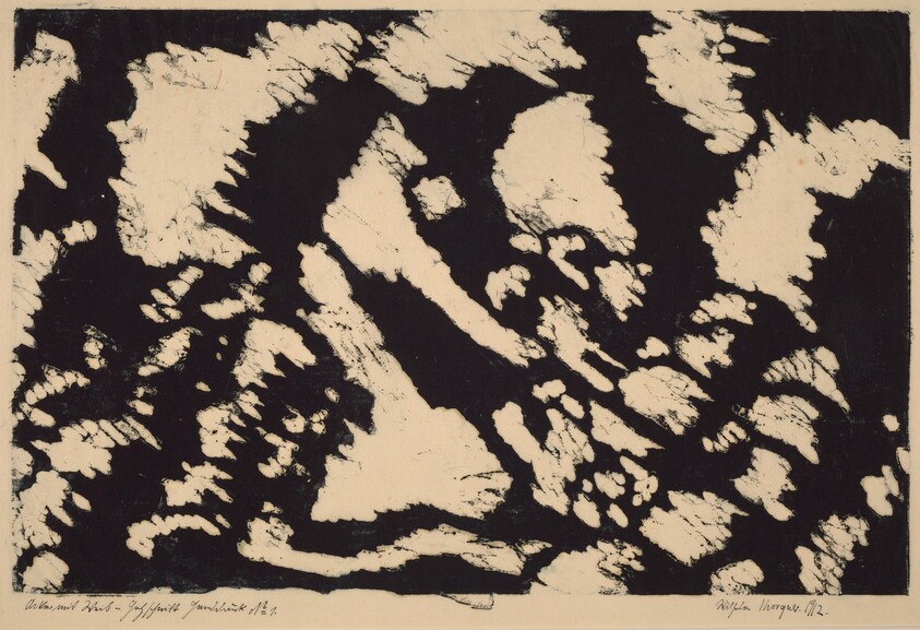 Acker mit Weib (Woman in a Field)