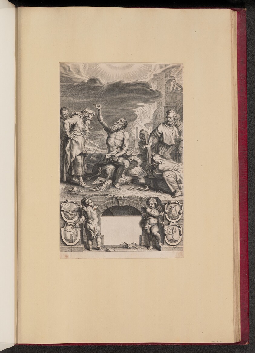 Title Page for Balthasar Cordier, Iob Elvcidatvs