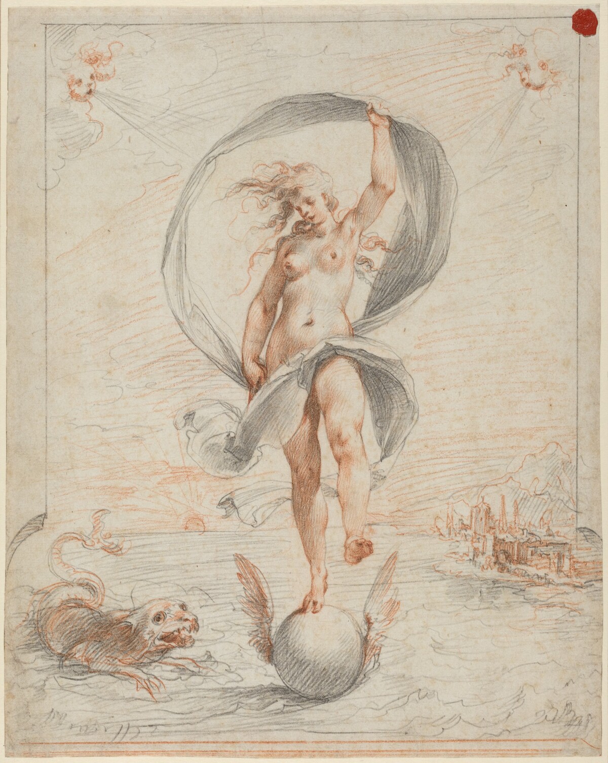 Allegorical Figure