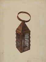 Lantern, Arthur Mathews, c. 1938