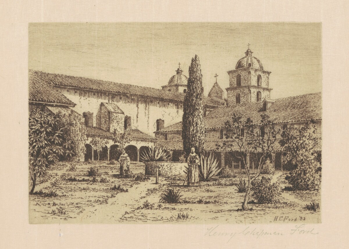 Garden, Mission Santa Barbara