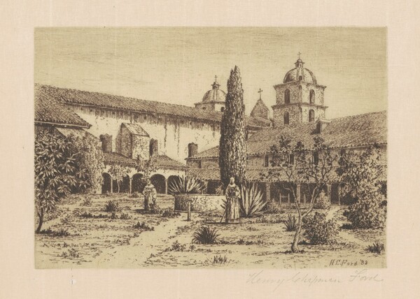 Garden, Mission Santa Barbara