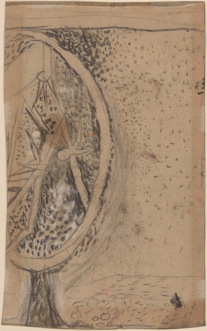 Study for "Thorn Head" [verso]