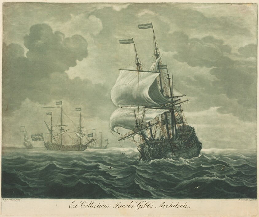 Shipping Scene from the Collection of Jacob Gibbs