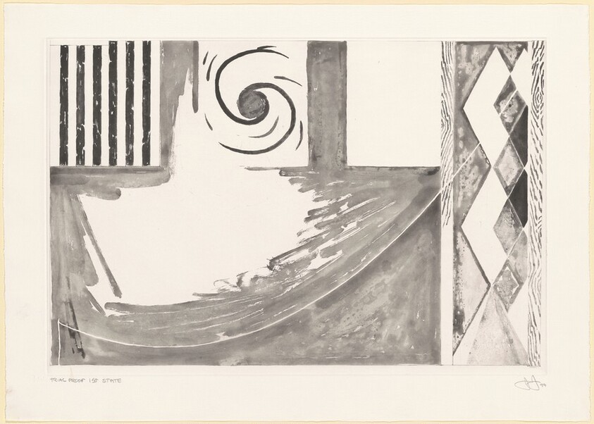 Untitled (Embassies) [trial proof of 1st state]