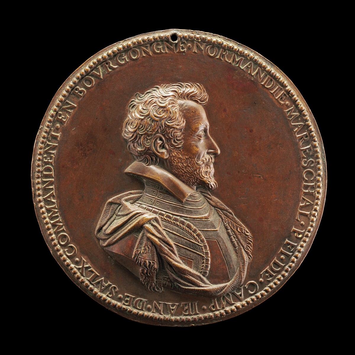 Jean de Saulx, 1555-1629, Viscount of Tavanes and Lugny, and Marquess of Mirabet [obverse]