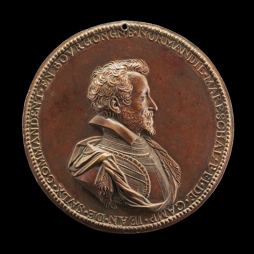 Jean de Saulx, 1555-1629, Viscount of Tavanes and Lugny, and Marquess of Mirabet [obverse]