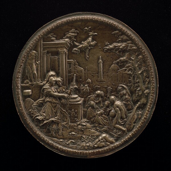 Athena Introducing the Personification of Painting into the Circle of the Liberal Arts