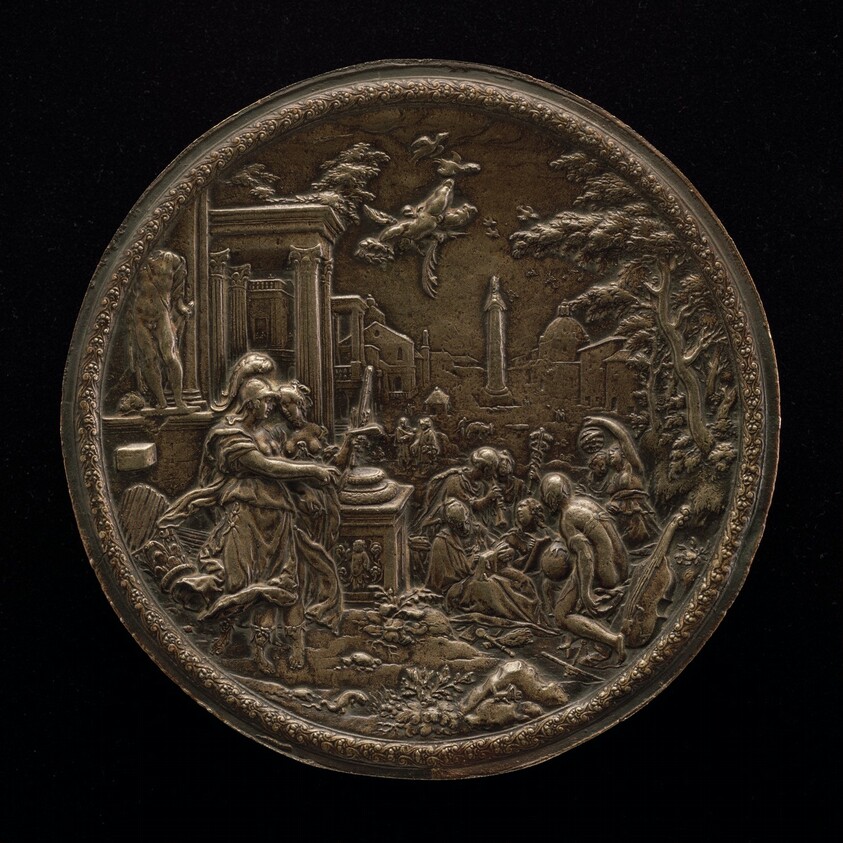 Athena Introducing the Personification of Painting into the Circle of the Liberal Arts