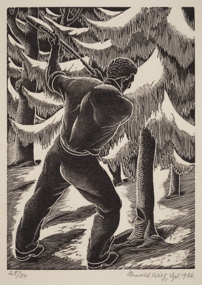 Untitled (Woodcutter)