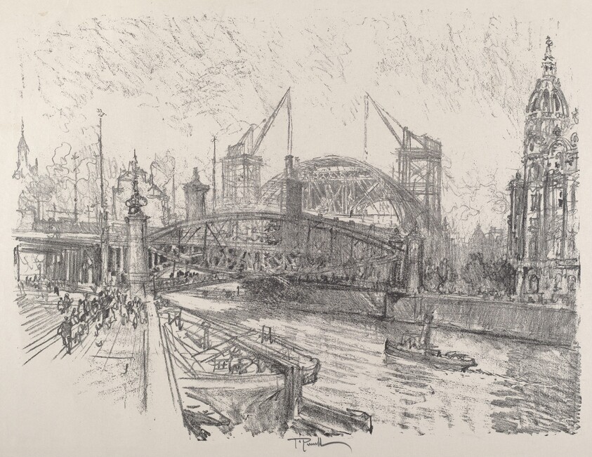 Building the Freidrich-Strasse Station