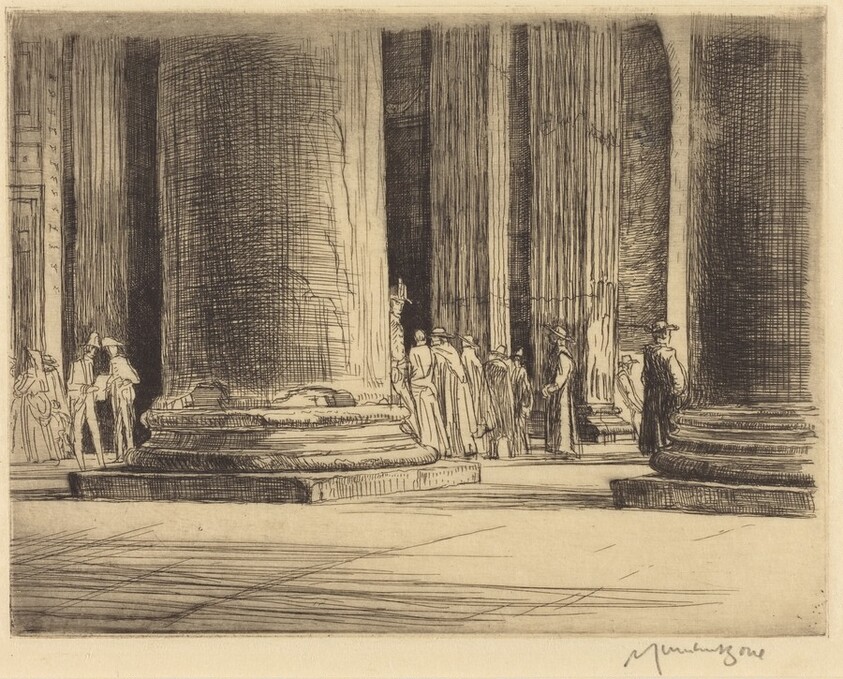 Porch of the Pantheon, Rome