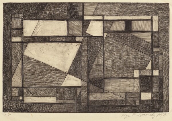 Untitled (Geometric Abstraction)