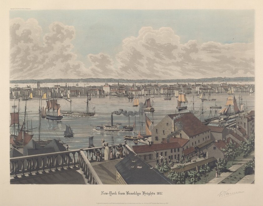 New York from Brooklyn Heights