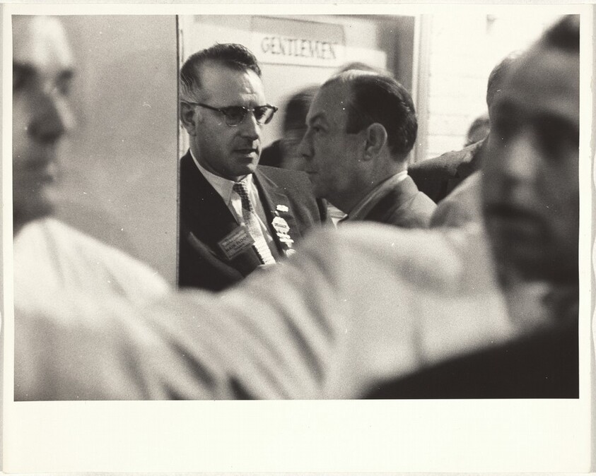 Delegates, convention hall--Chicago