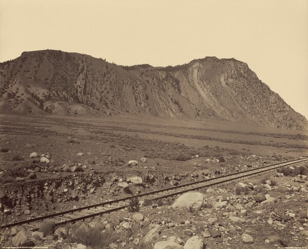 Cinnabar Mountain and Devil's Slide