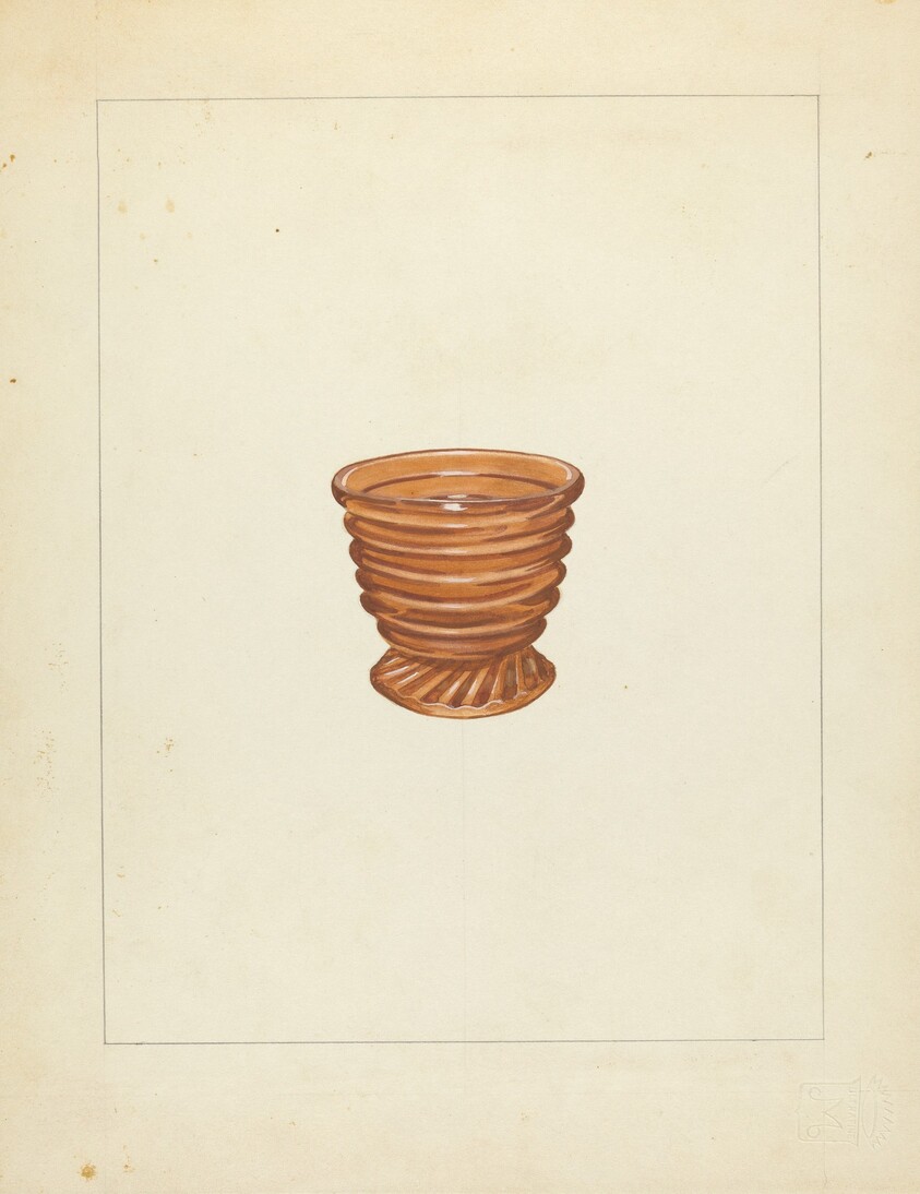 Blown Glass - Salt Cellar