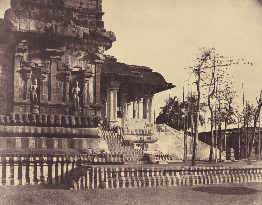 Tanjore: Great Pagoda, Entrance Looking Outwards