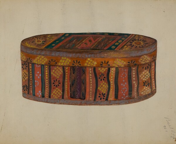 Pa. German's Bride's Box