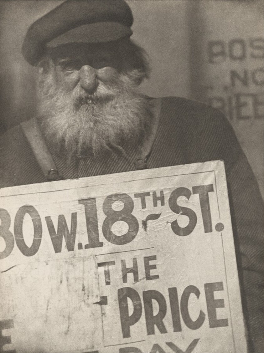 Sandwich Man, New York