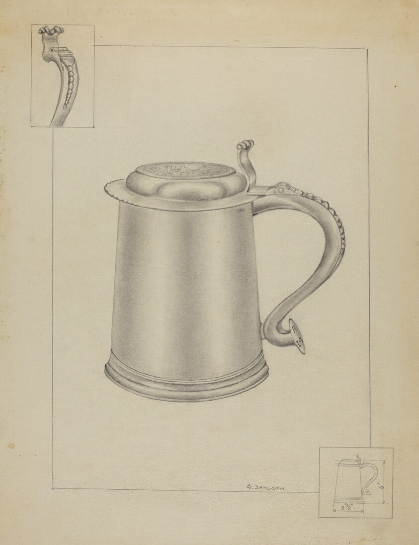Silver Tankard