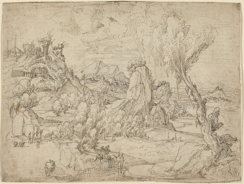 Landscape with the Baptism of Christ